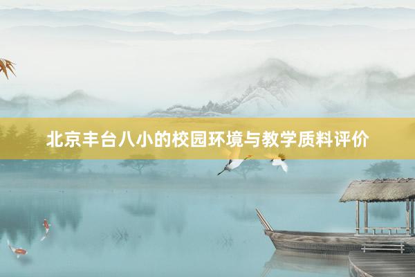 北京丰台八小的校园环境与教学质料评价